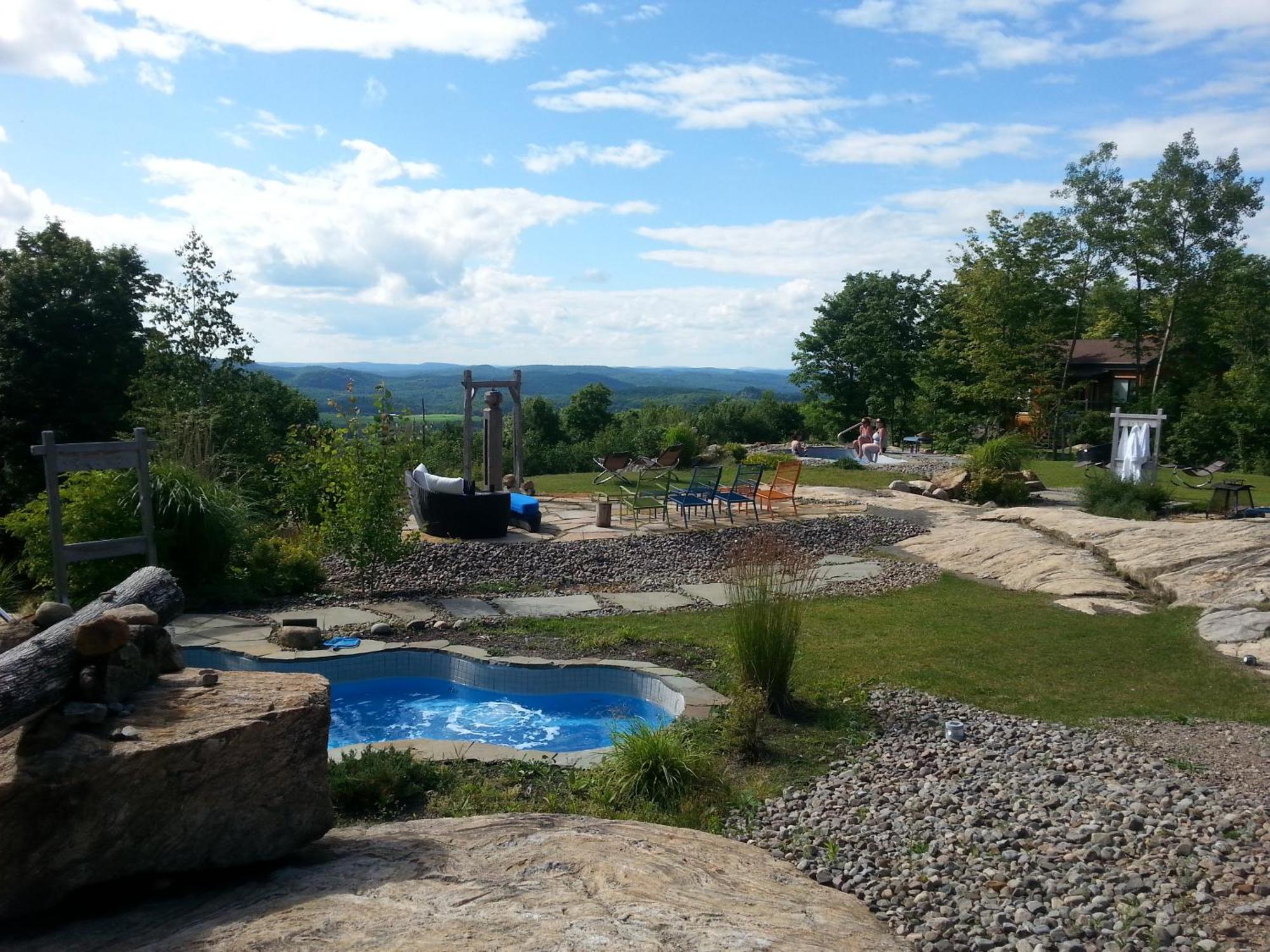 Eco Spa Highland Grenville-Sur-La-Rouge Dış mekan fotoğraf